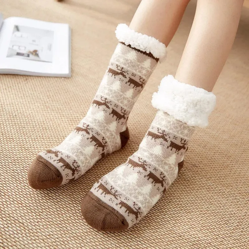 Kids Fuzzy Slipper Socks - Ultra Soft, Non-Slip, & Warm Winter Comfort