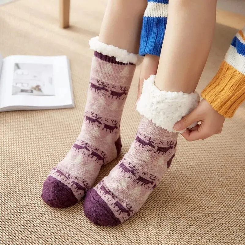 Kids Fuzzy Slipper Socks - Ultra Soft, Non-Slip, & Warm Winter Comfort