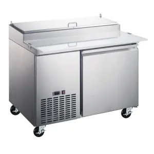 Kintera KRR47X Pizza Prep Refrigerator, One Section, 49-7/8"
