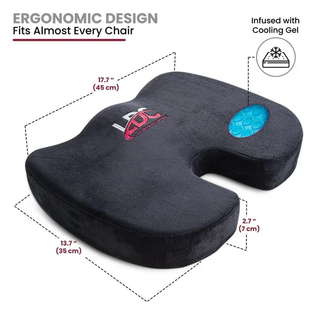 Memory Foam Back Support Cushion