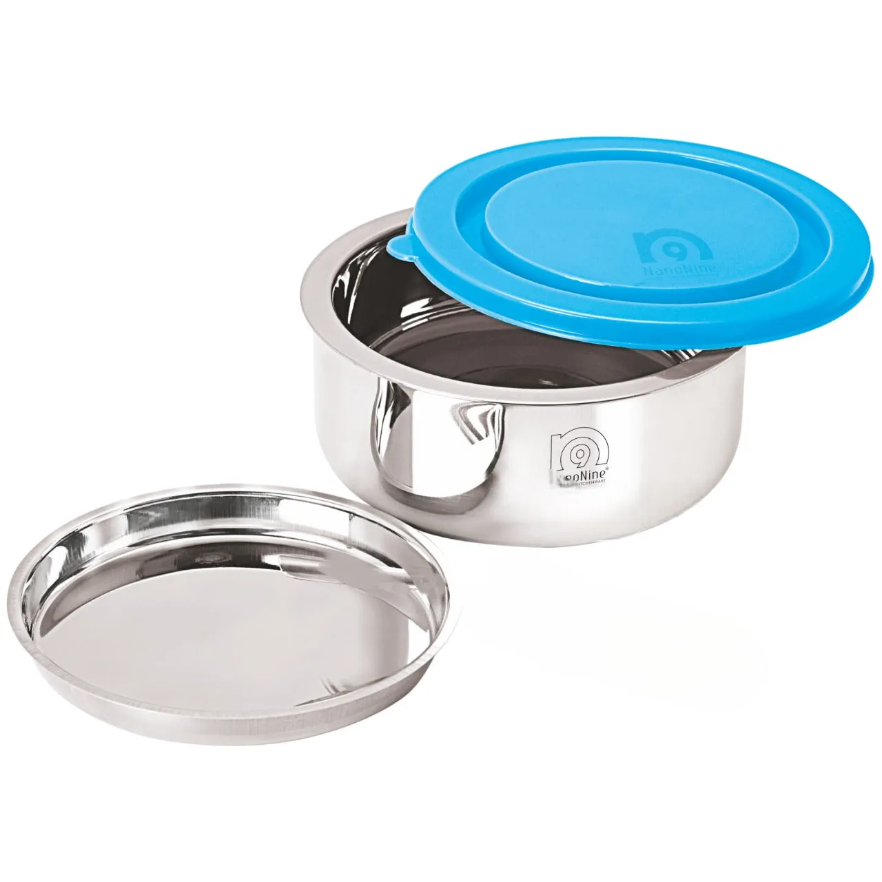 NanoNine Tiffiny 400 ml Double Wall Insulated Stainless Steel Lunch Box.