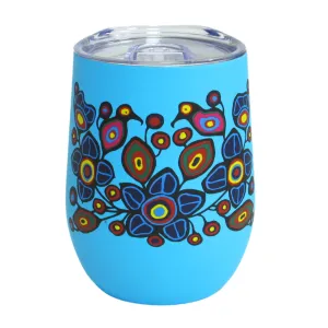 Norval Morrisseau Flowers & Birds Tumbler