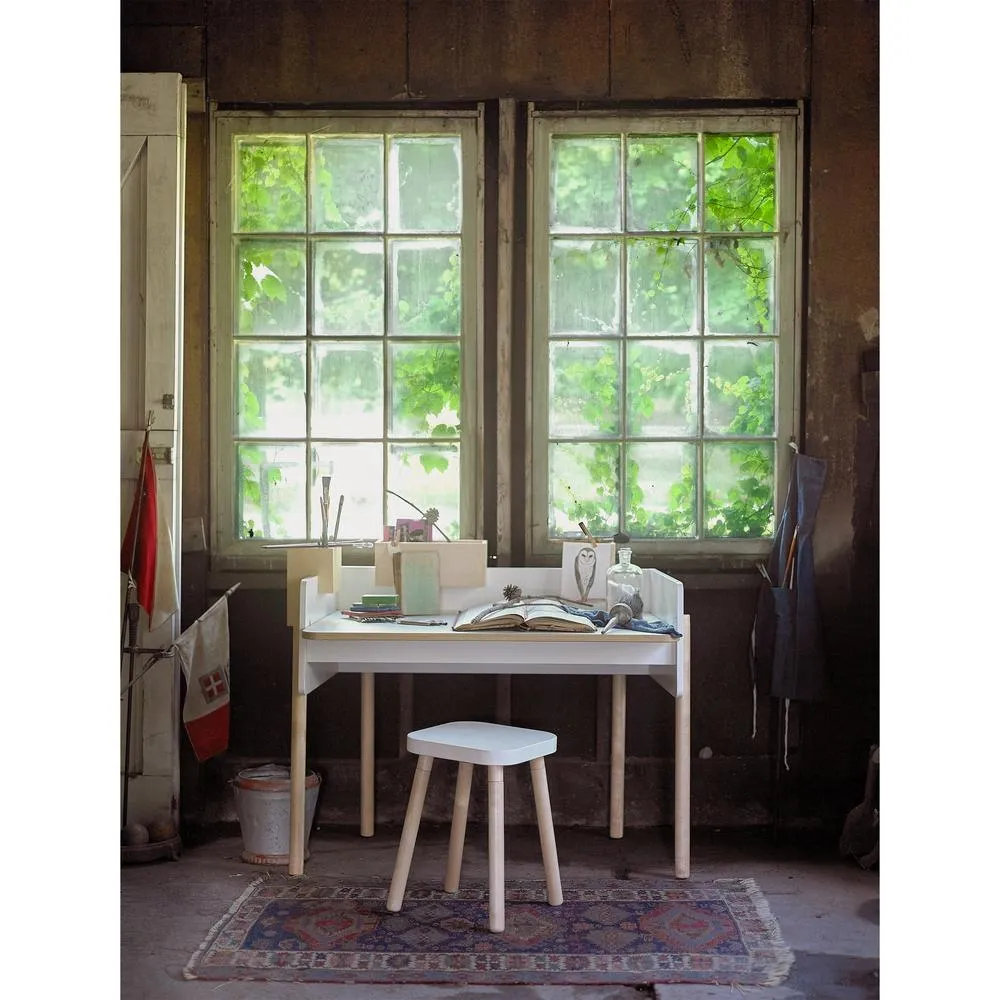 Oeuf Square Stool