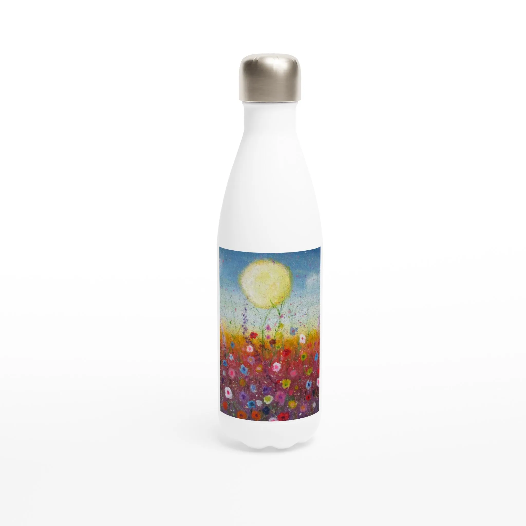 Petalled Skies ~ 17oz Stainless Steel Water Bottle