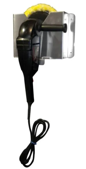 Pit Pal Products Wall Mount Tire Grinder Holder Aluminum - Natural