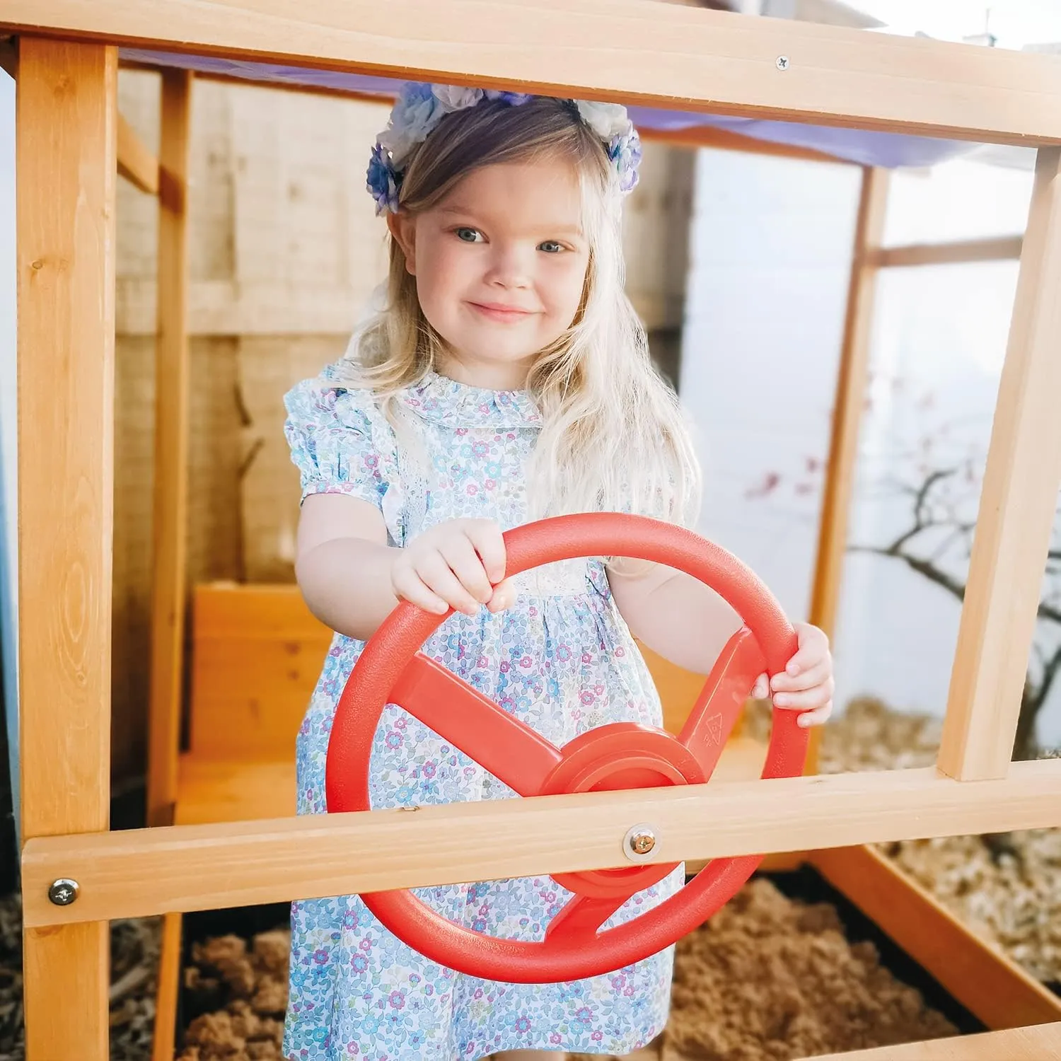 Sandpit - Choo Choo Train - Sun Protection & Storage