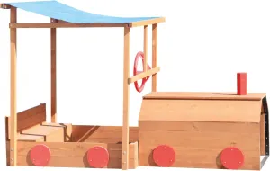 Sandpit - Choo Choo Train - Sun Protection & Storage