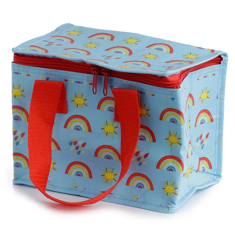 Somewhere Rainbow Insulated Lunch Tote Bag