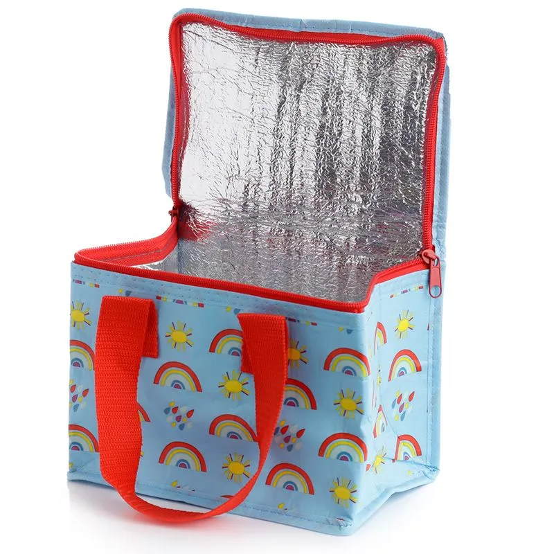 Somewhere Rainbow Insulated Lunch Tote Bag