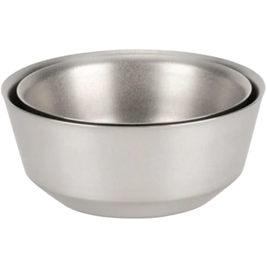 Titanium Double Bowl 400