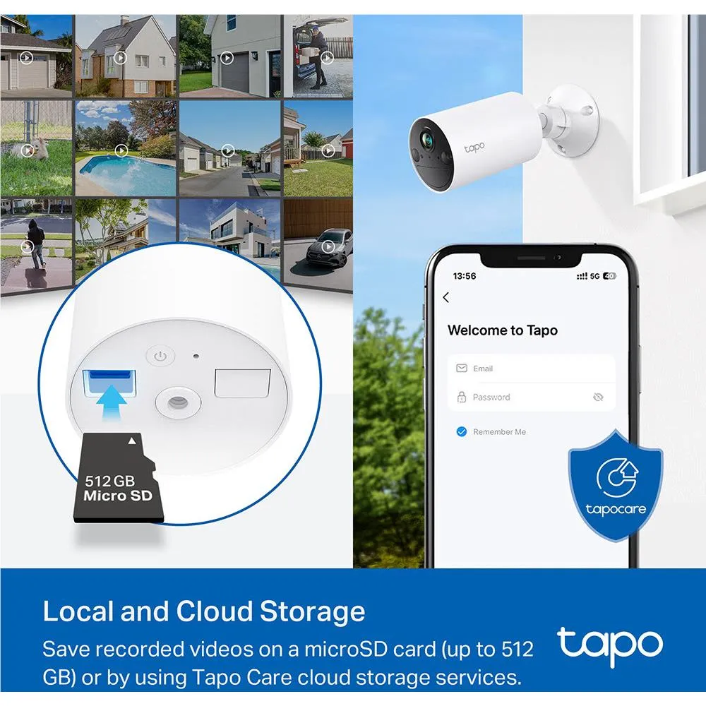 TP-Link Tapo 2K 3MP Smart Wire-Free Security Camera