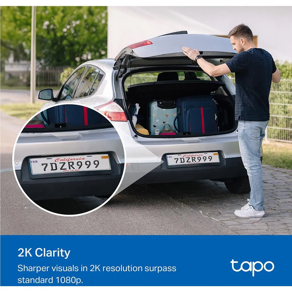 TP-Link Tapo 2K 3MP Smart Wire-Free Security Camera