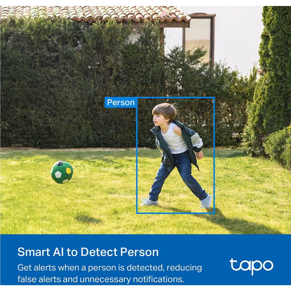 TP-Link Tapo 2K 3MP Smart Wire-Free Security Camera