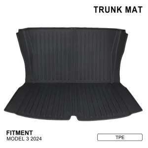 TPE TRUNK MAT For Tesla Model 3