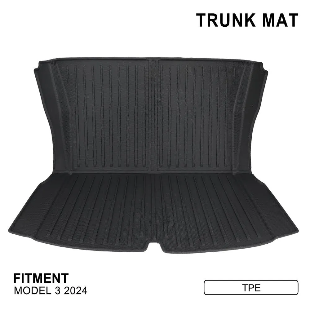 TPE TRUNK MAT For Tesla Model 3
