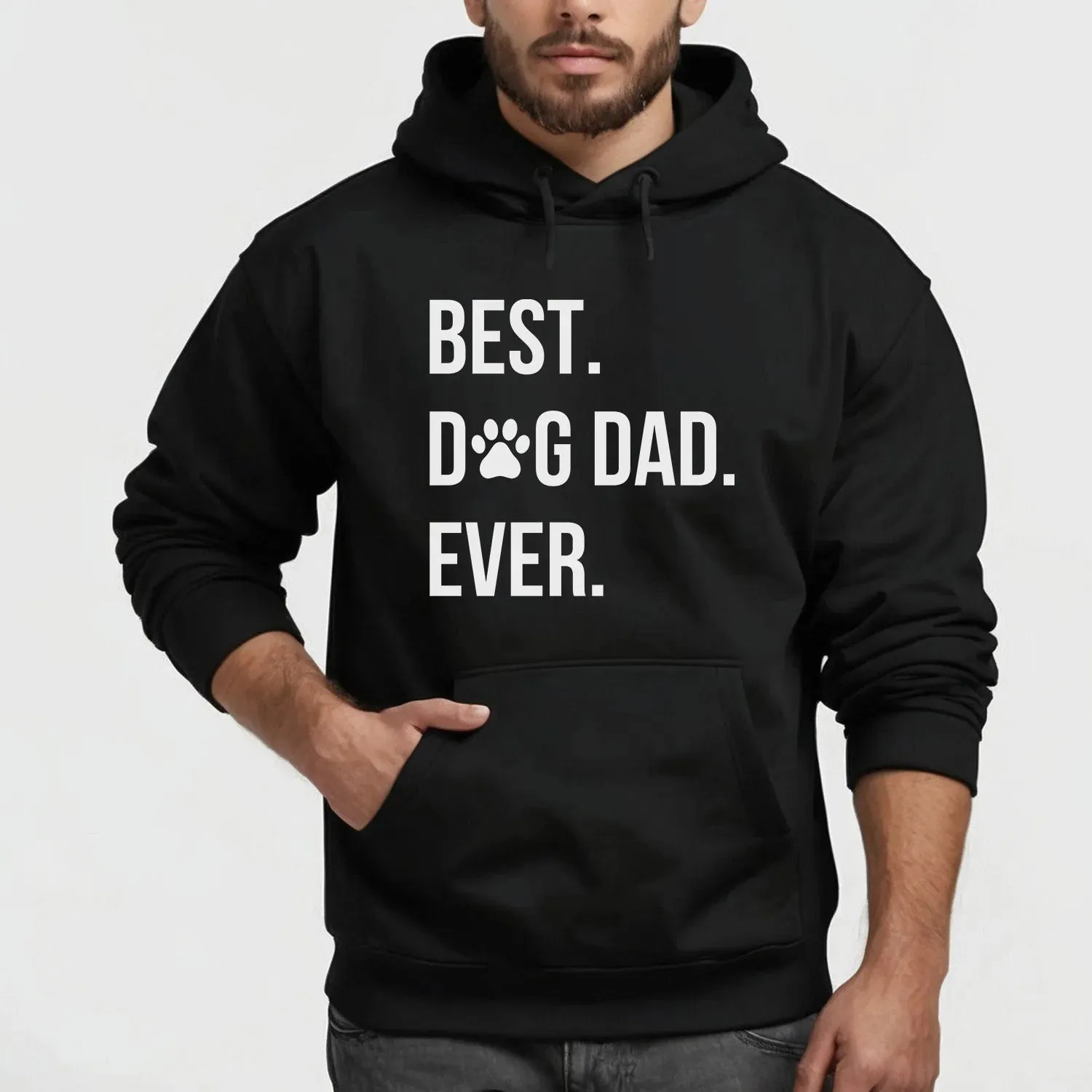 Ultimate Canine Father Pullover - Warm Hoodie for Dog Owners - Stylish Comfort