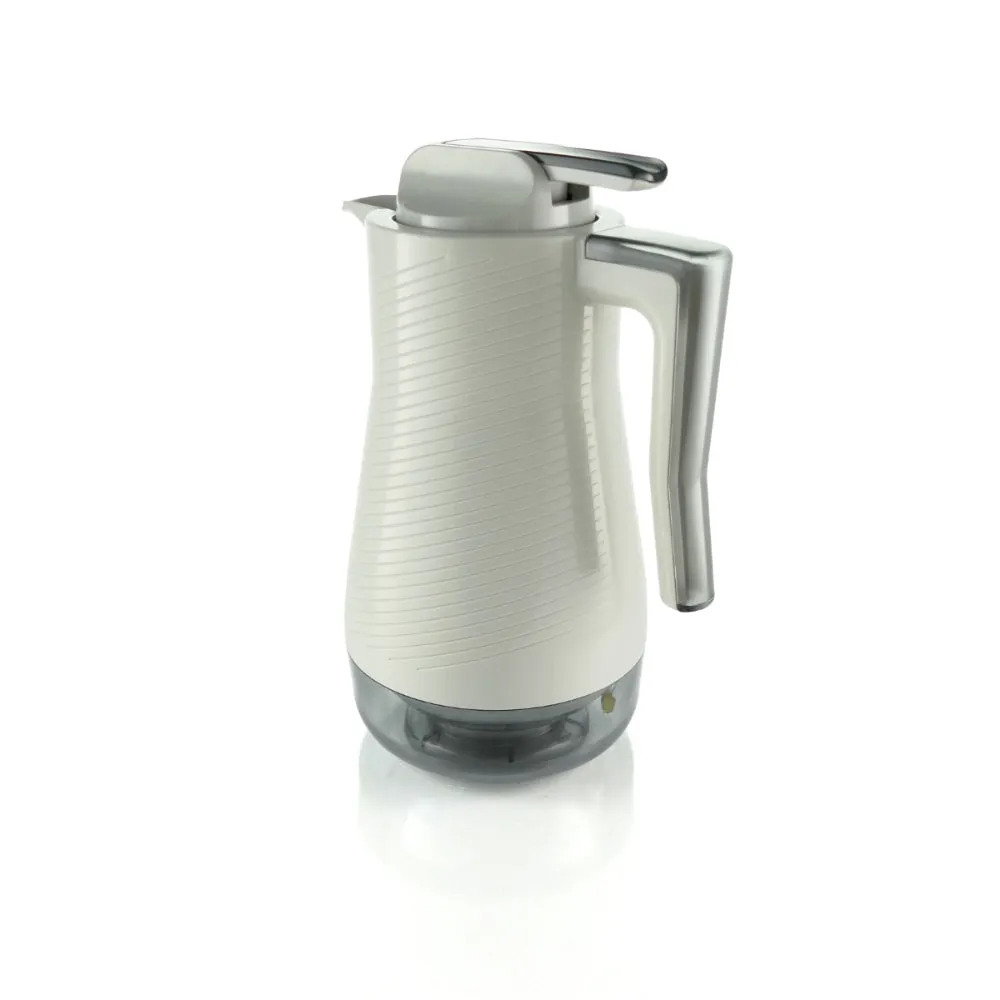 Via Veneto Safari Pearl Grey Tea & Coffee Vacuum Flask 1L