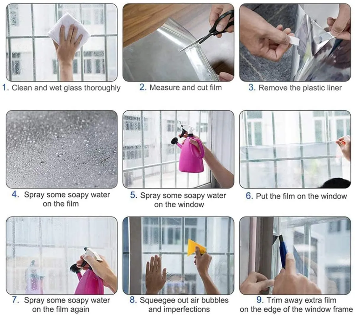 Vinylzone PVC Clear Contact Paper Self-Adhesive Temperature Resistant Oil-Proof and Waterproof Used as Vinyl, Furniture Protector Scratch Protector for Kitchen Transparent Wall Sticker(20 X 40 Inch)