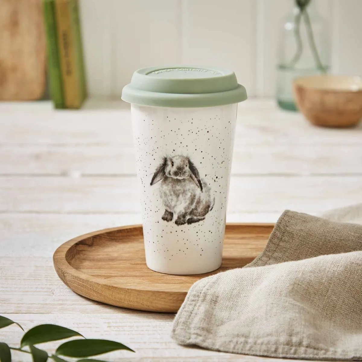 Wrendale Rosie Rabbit Travel Mug