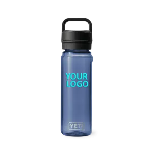 Yeti Yonder 25 Oz Custom Water Bottles With Yonder Chug Cap, Navy