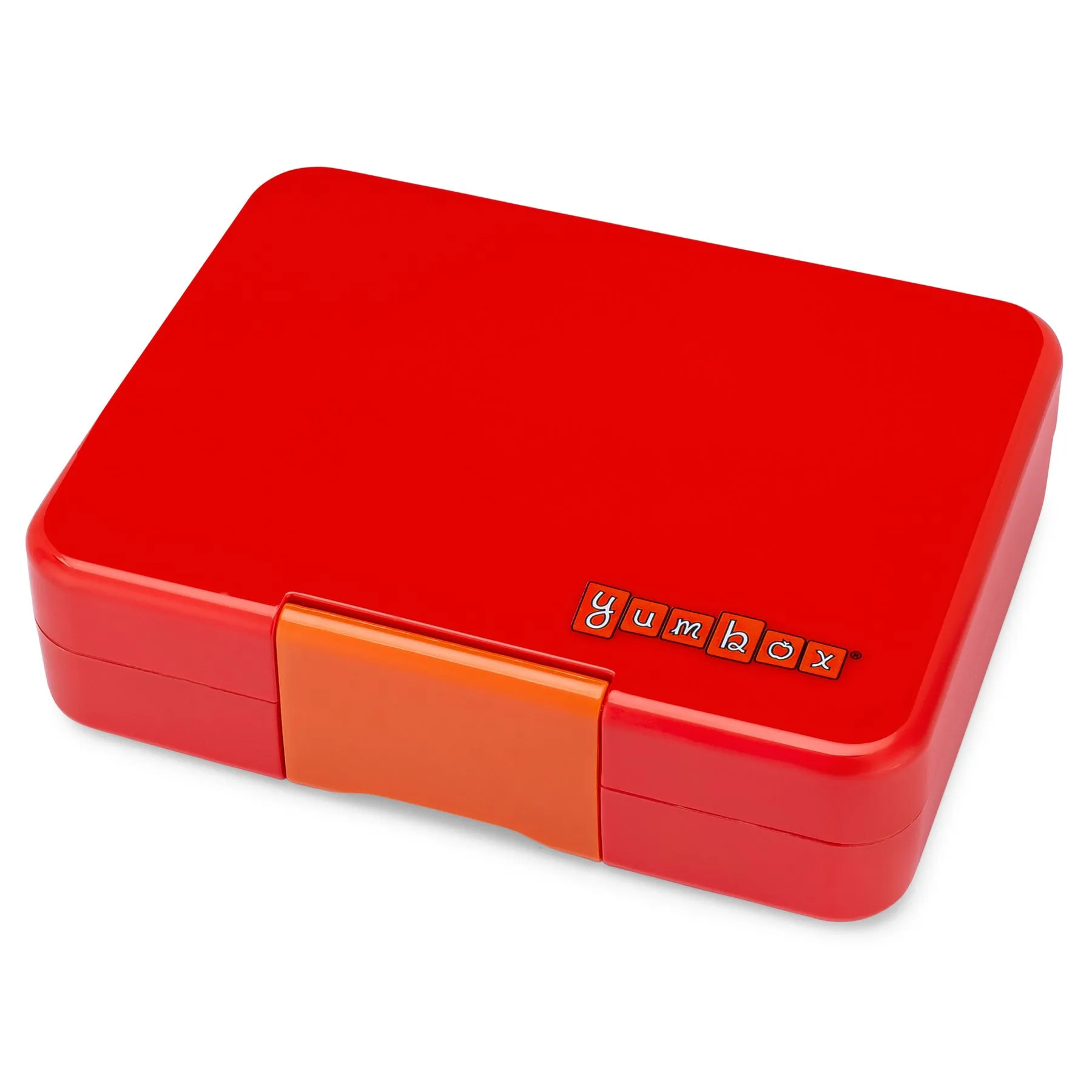 Yumbox Mini Snack - 3 Compartment Lunch Box - Roar Red Polar Bear
