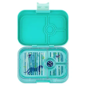 Yumbox Panino 4 Compartment Tropical Aqua with Panther Tray
